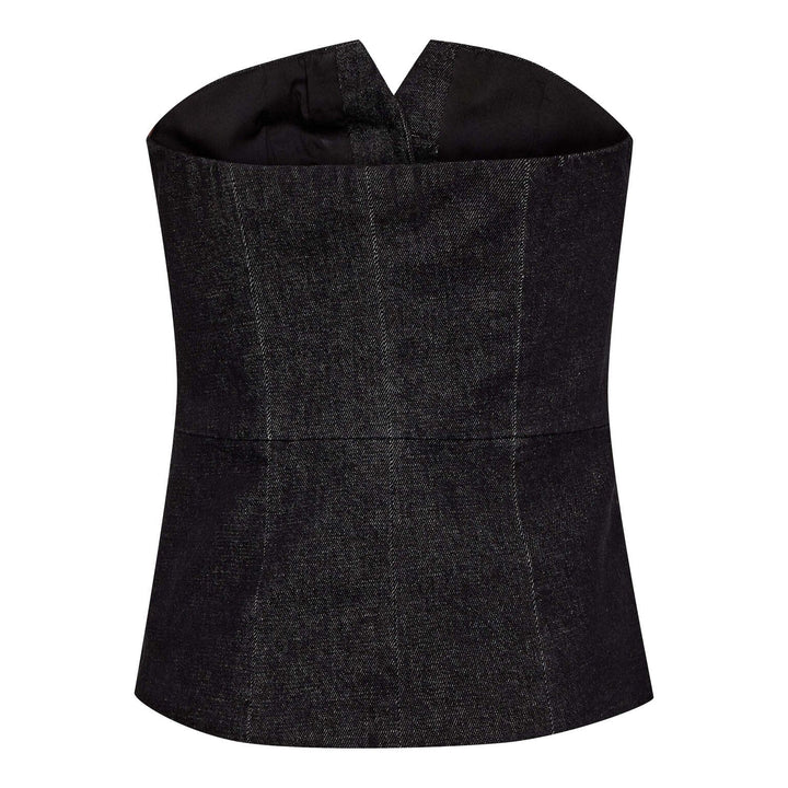 Co´Couture - Helimacc Corsage Top 45066 - 96 - Black Toppe 