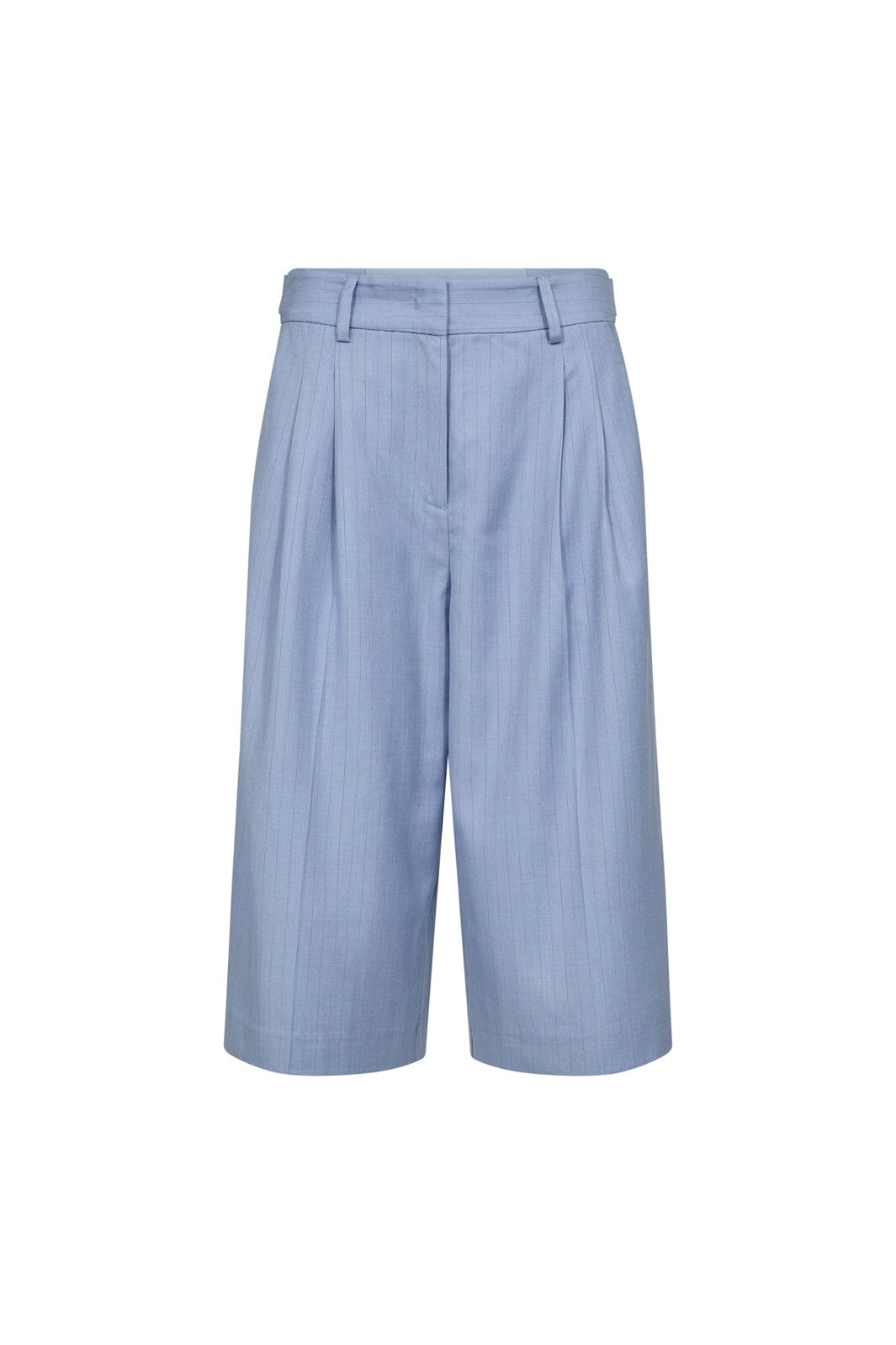 Co´Couture - Kianacc Pin Pleat Bermuda 41079 - 23 - Pale Blue