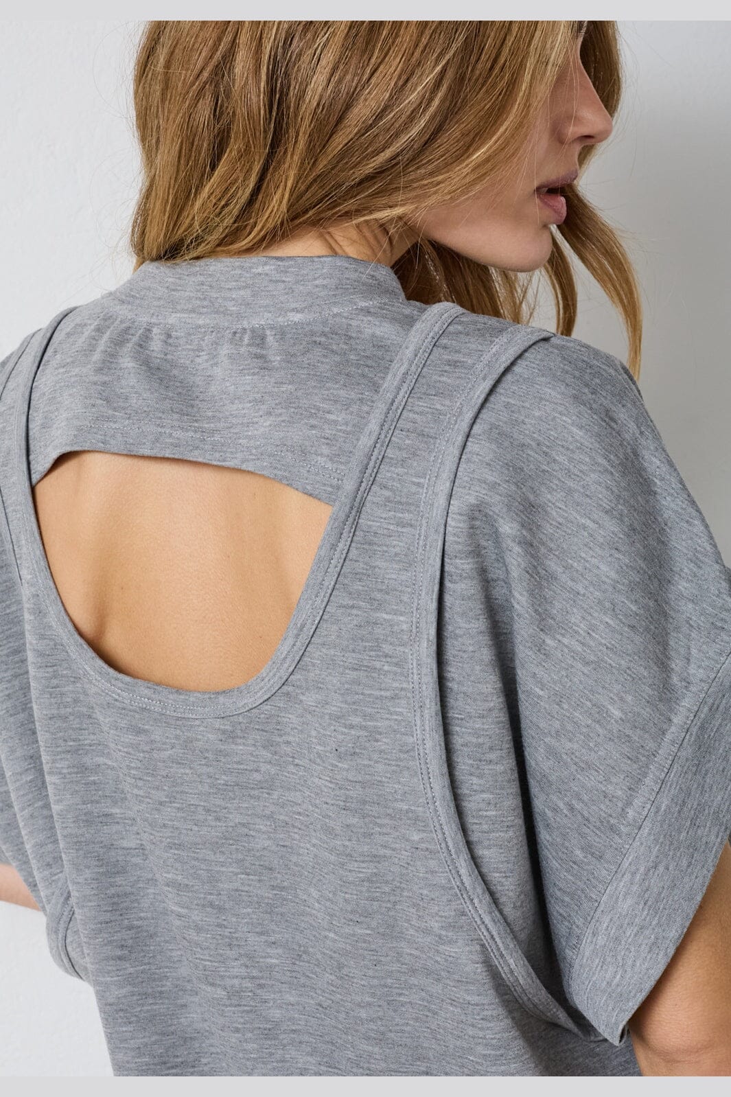 Co´Couture - Lancecc Sweat Dress 46082 - 57 - Grey Melange