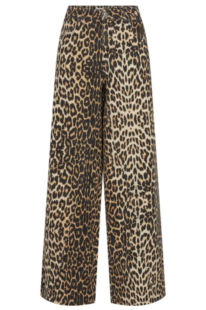 Co´couture - Leocc Denim Panel Pant 31229 - 16 Khaki