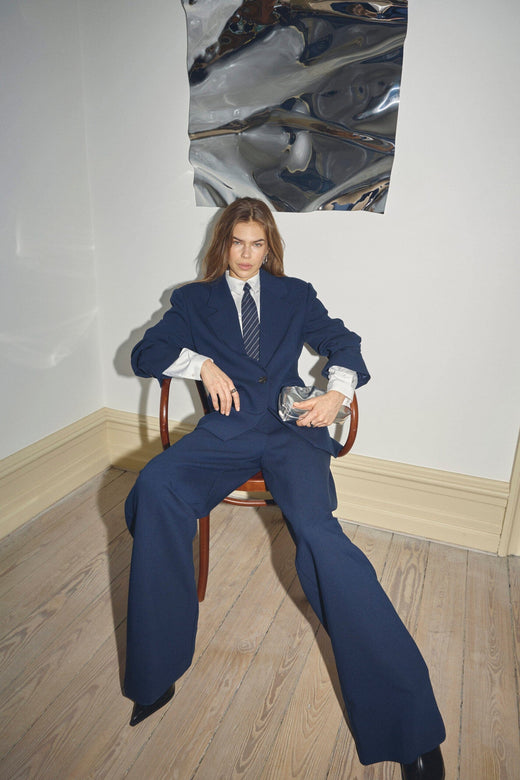 Co´Couture - Mavacc Pant 500442 - 40007 - Navy Bukser 