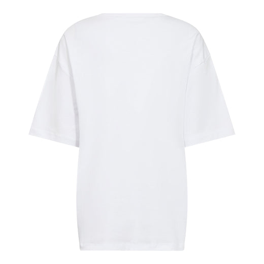 Co´Couture - Medaxcc Asym Tee 500086 - 10001 - White T-shirts 