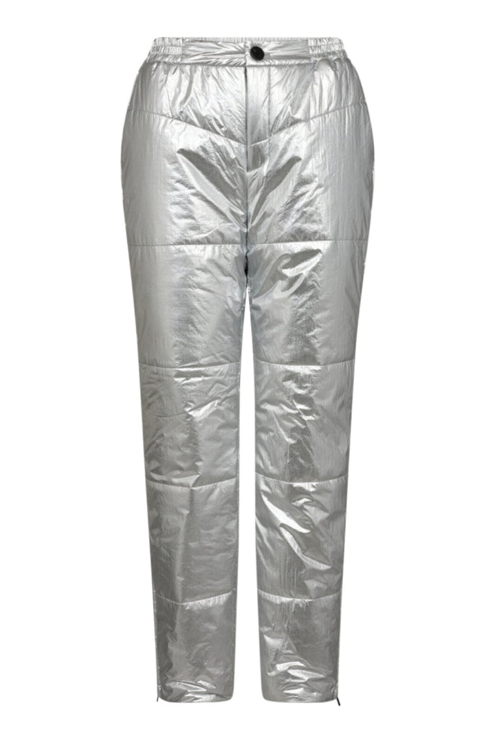 Co´couture - Metalcc Puffer Pant Out 31301 - 930 Silver