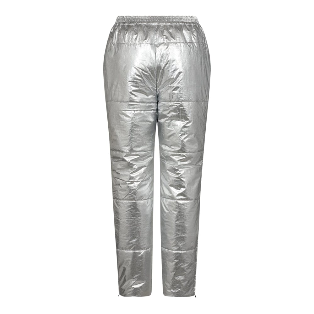 Co´couture - Metalcc Puffer Pant Out 31301 - 930 Silver