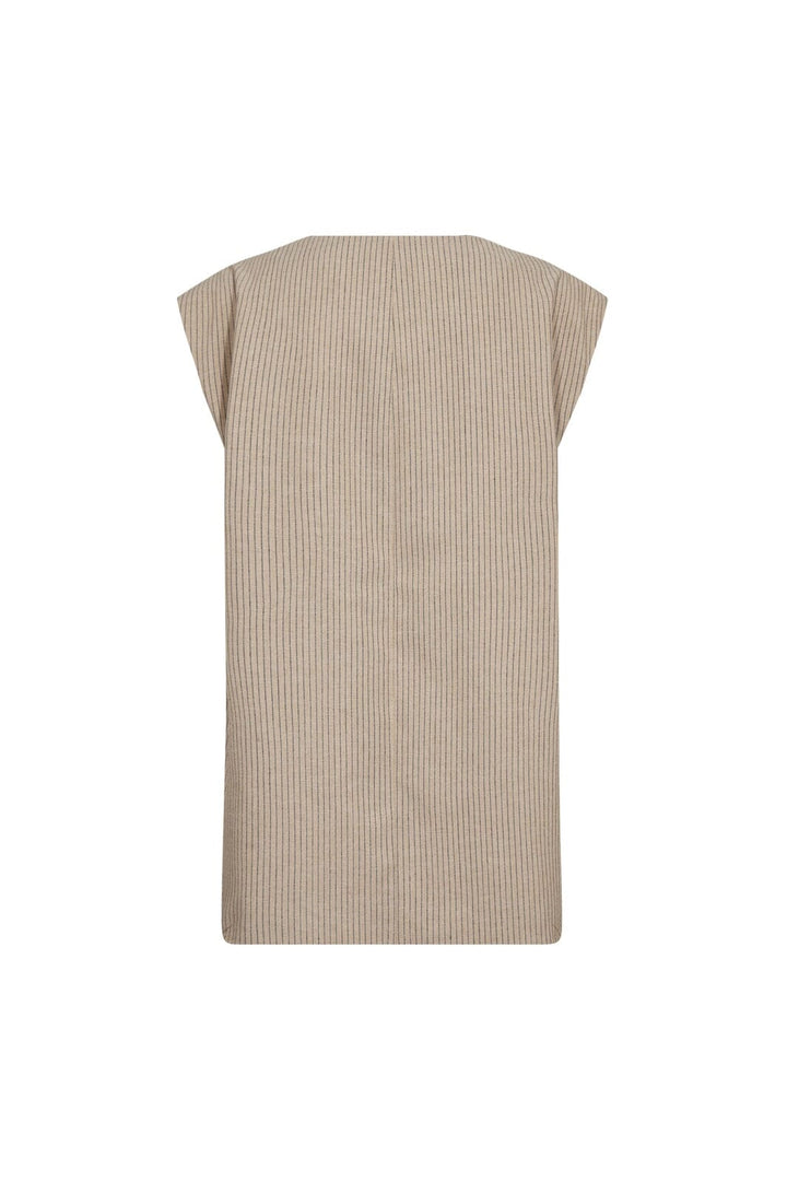 Co´Couture - Nadinecc Oversize Vest 40059 - 320 - Bisquit