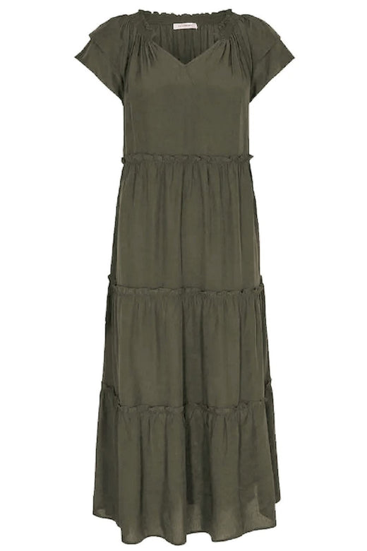 Co´couture - New Sunrise Dress - Dark Army Kjoler 