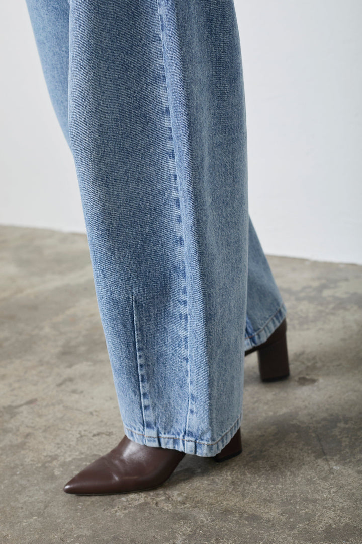 Co´Couture - Ruthiecc Barrel Jeans 41113 - 552 - Denim Blue Bukser 