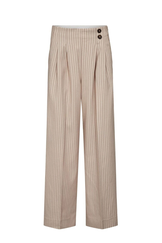 Co´Couture - Salviecc Pleat Pant 41056 - 199 - Bone