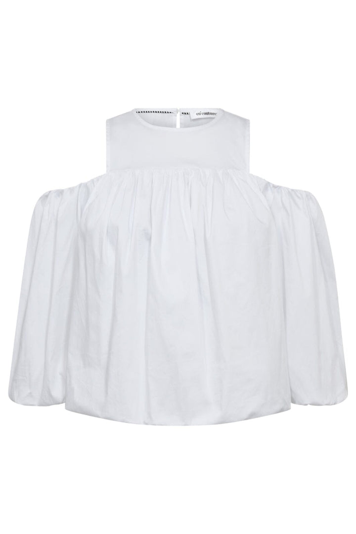 Co´Couture - Sannacc Balloon Blouse 35849 - 4000 - White