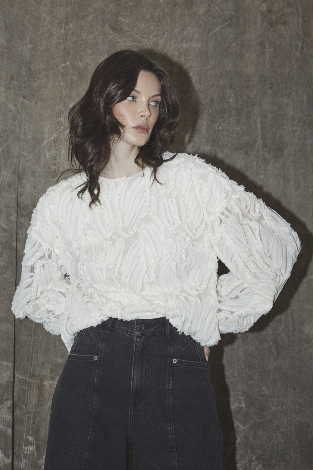 Co´Couture - Shaniacc Fluffy Blouse 35889 - 11 - Off White