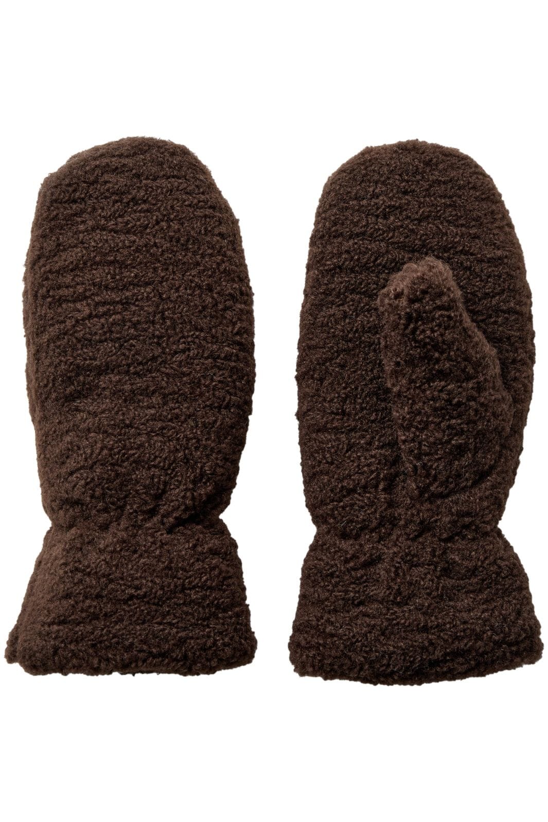 Co´Couture - Shannycc Teddy Mitten 39060 - 145 - Dark Brown Handsker & Vanter 