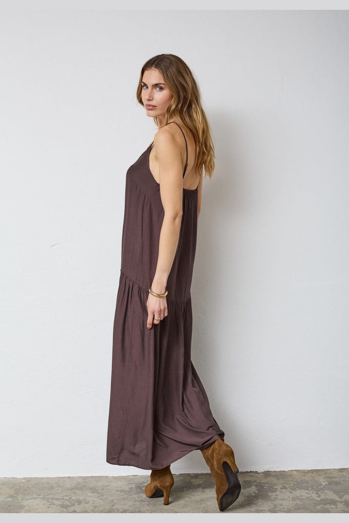 Co´Couture - Sunrisecc Block Strap Dress 46102 - 145 - Dark Brown