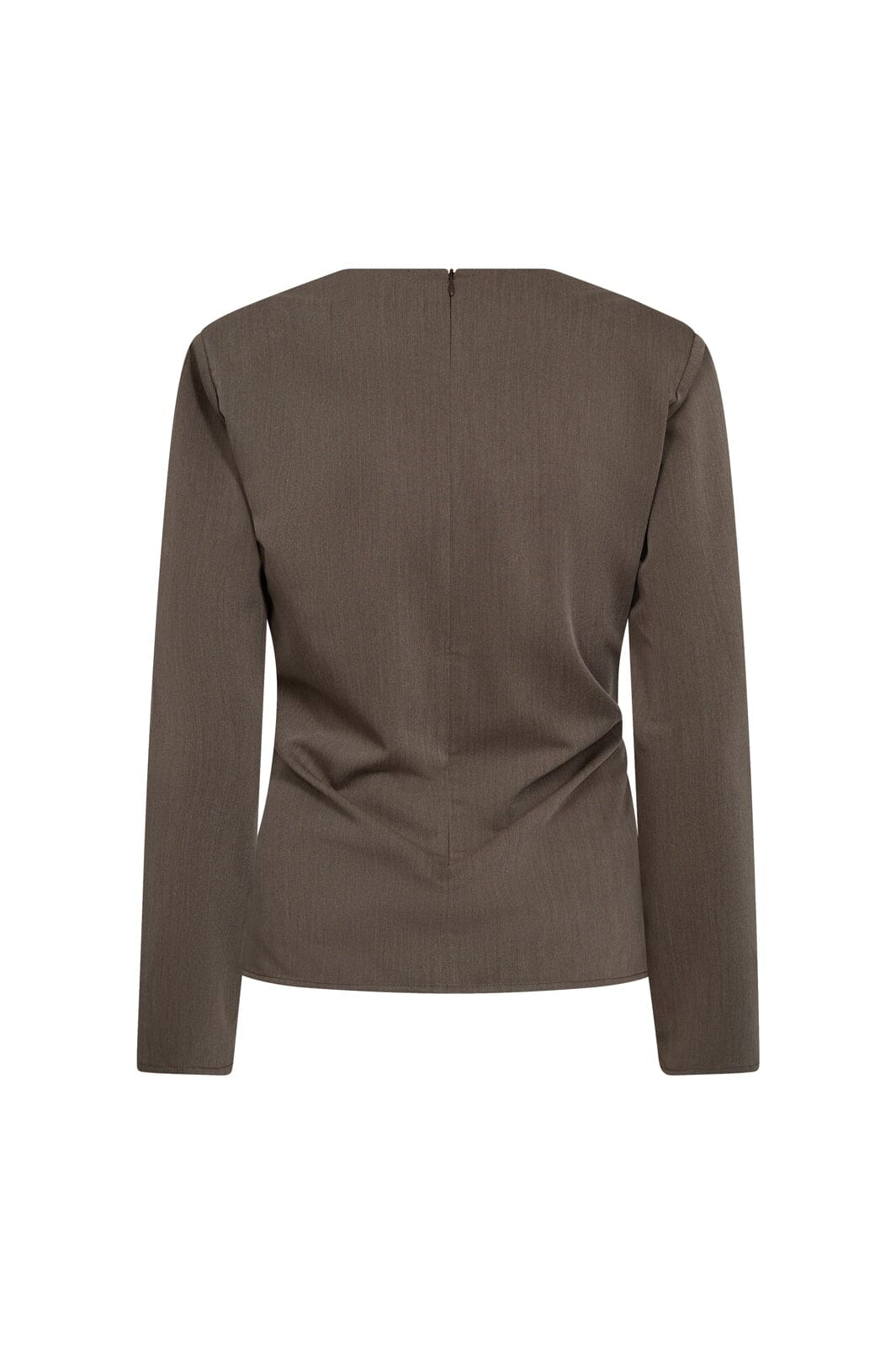 Co´Couture - Tengacc Pleat Blouse 45043 - 154 - Walnut