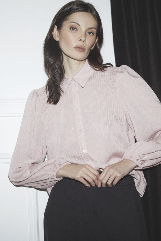 Co´Couture - Violacc Smock Shirt 35897 - 4543 - Pale Pink