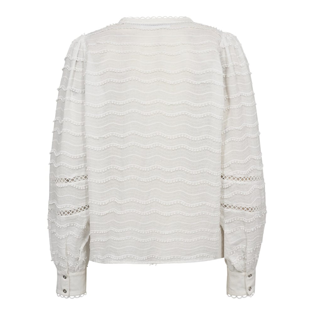Co´couture - Wavedingcc Shirt 35533 - 11 Off White