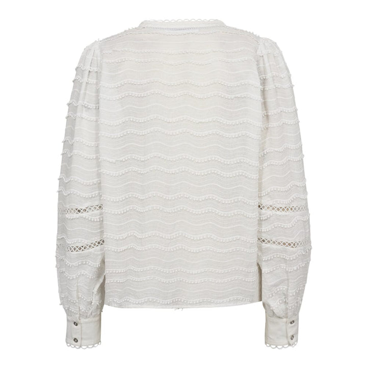 Co´couture - Wavedingcc Shirt 35533 - 11 Off White