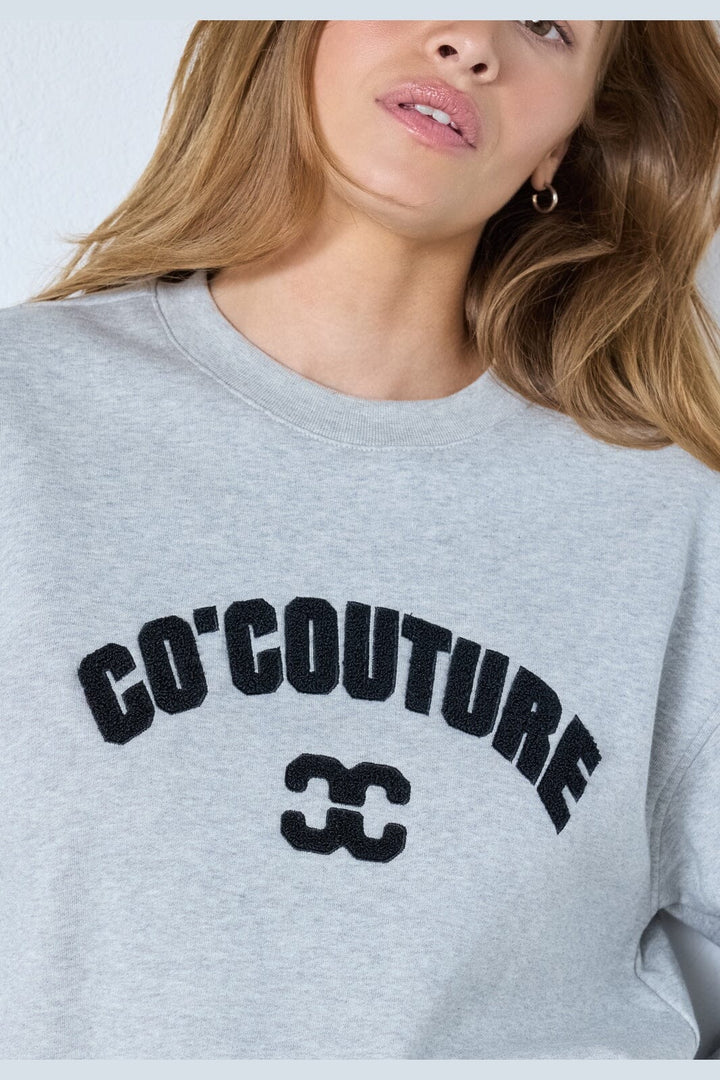 Co´Couture - Zoecc Co'Couture Sweat 47005 - 57 - Grey Melange