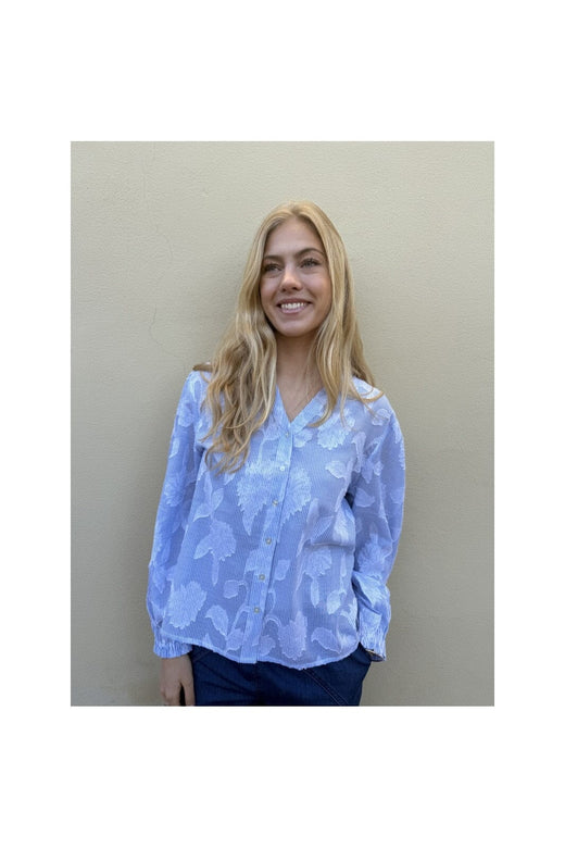 Continue - Iris Emb 15245 - Blue Stripe