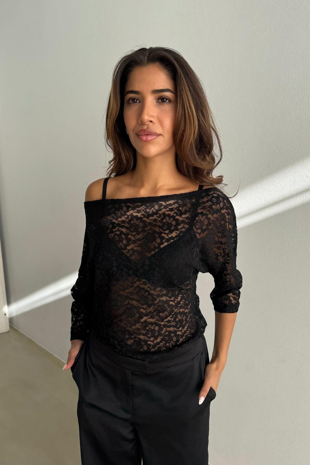 Continue - Laureen Lace 15086 - Black Bluser 