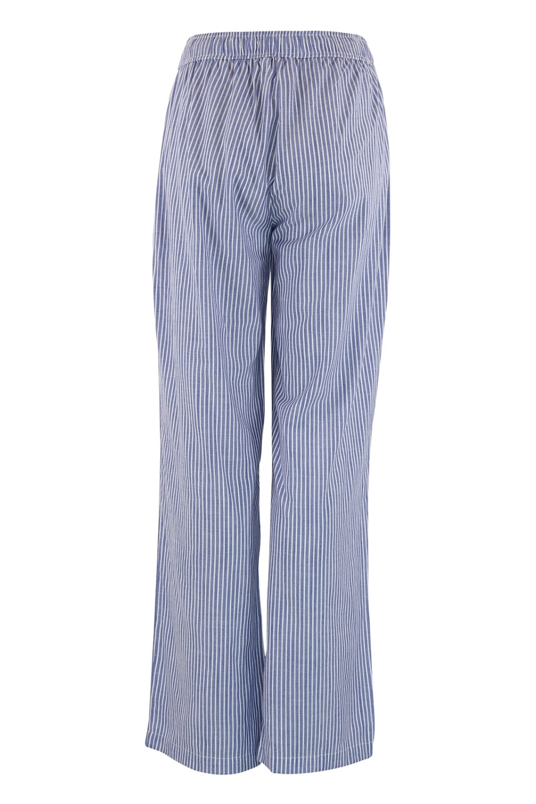 Continue - Lis Pants Stripe - Small Stripe Blue/White Bukser 