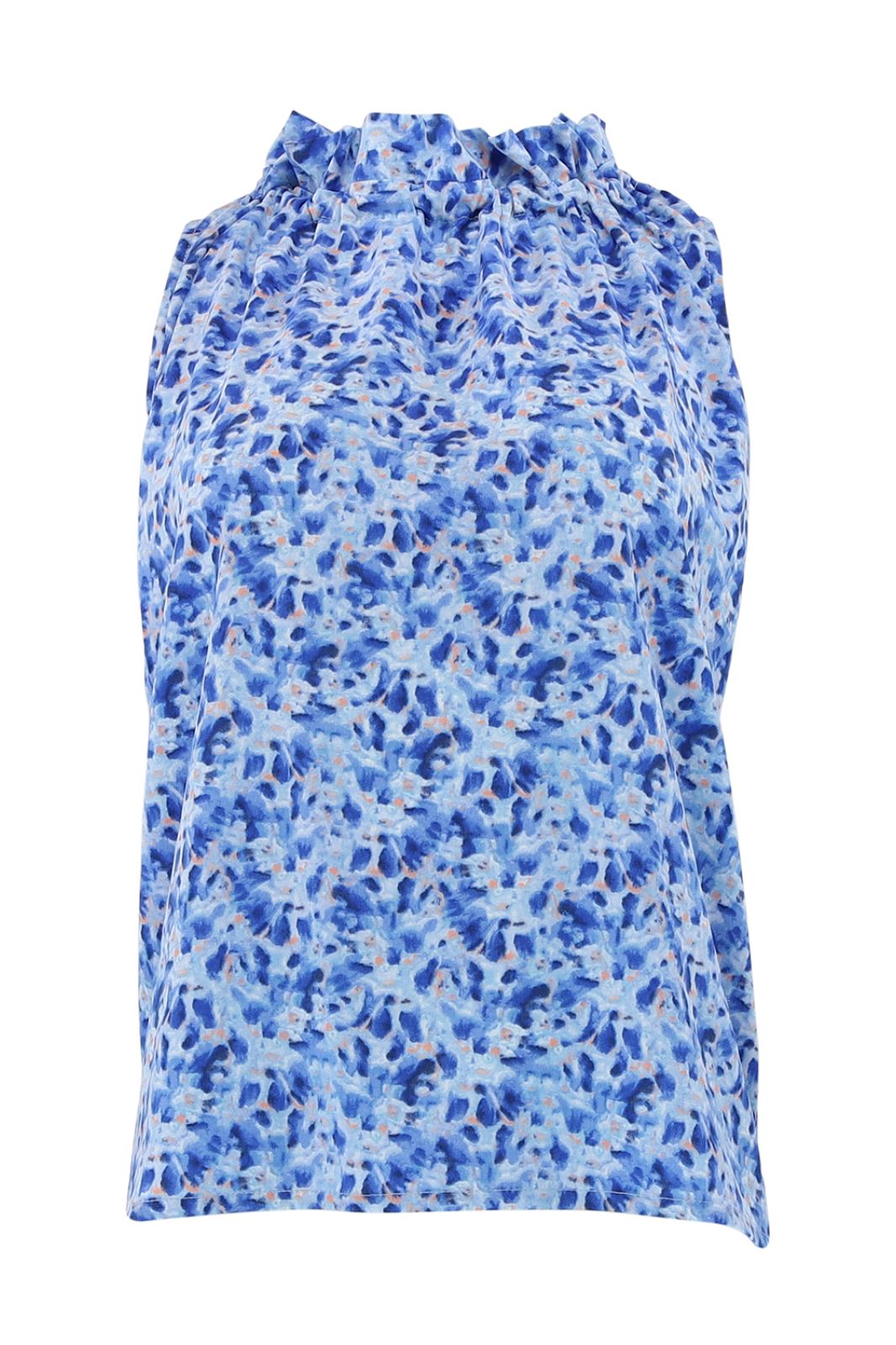 Continue - Liva Flowers - Blue Soft Flowers Toppe 