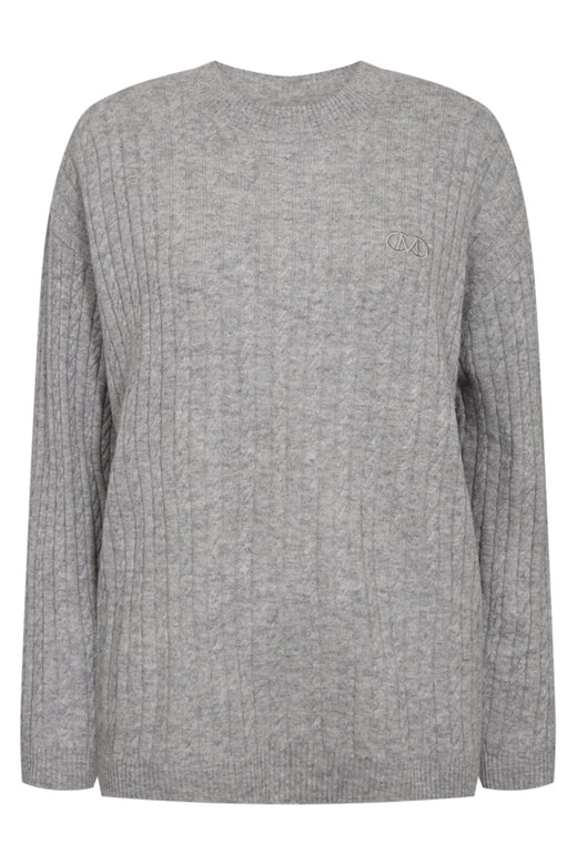 Copenhagen Muse - Cmcasha-pullover 206591 - 1030 Light Grey Melange