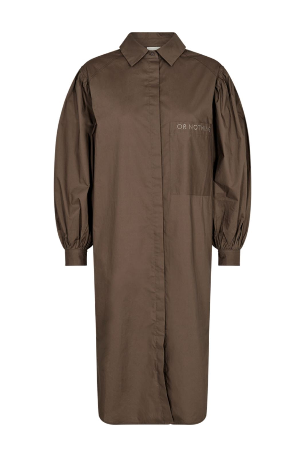 Copenhagen Muse - Cmdelilah-Shirt-Dress 201205 - Major Brown