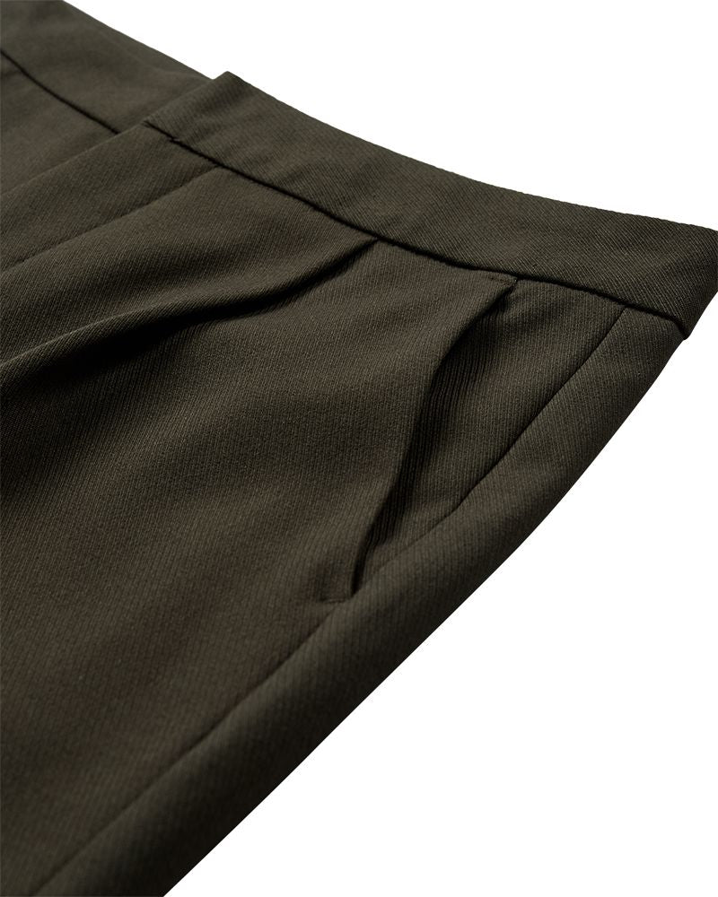 Copenhagen Muse - Cmtailor-pants 200619 - 8705 Ivy Green Melange 