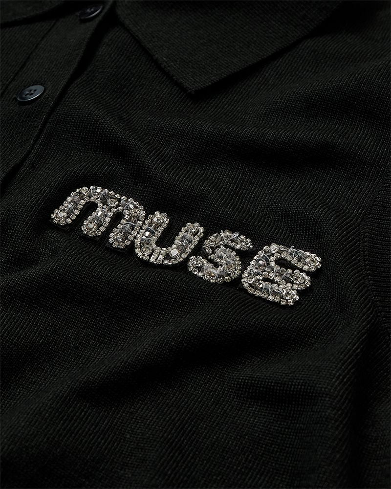 Copenhagen Muse - Cmveran-polo 206825 - 1000 Black
