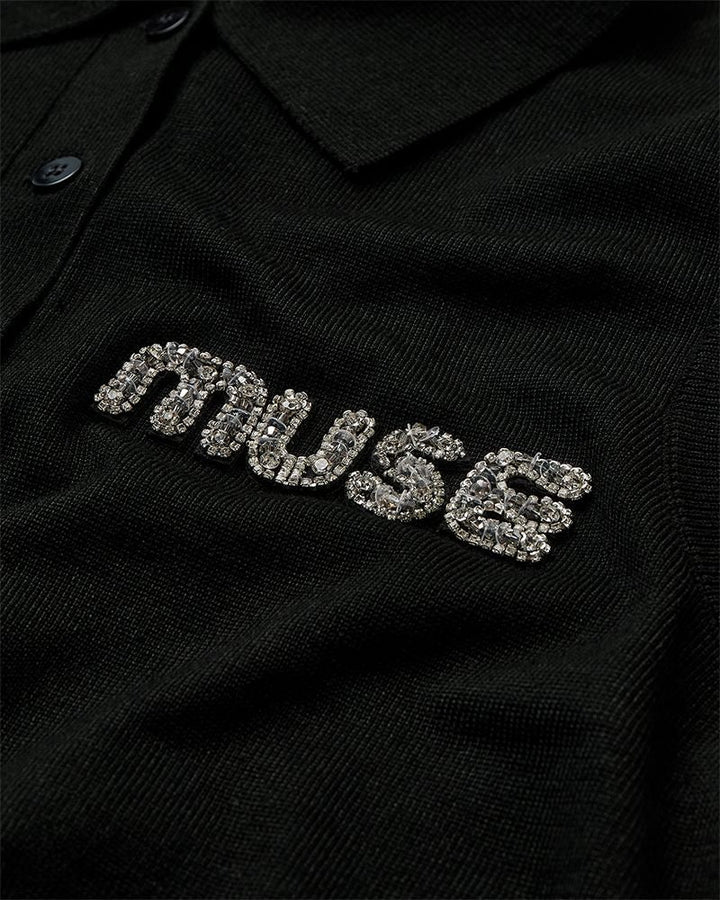 Copenhagen Muse - Cmveran-polo 206825 - 1000 Black