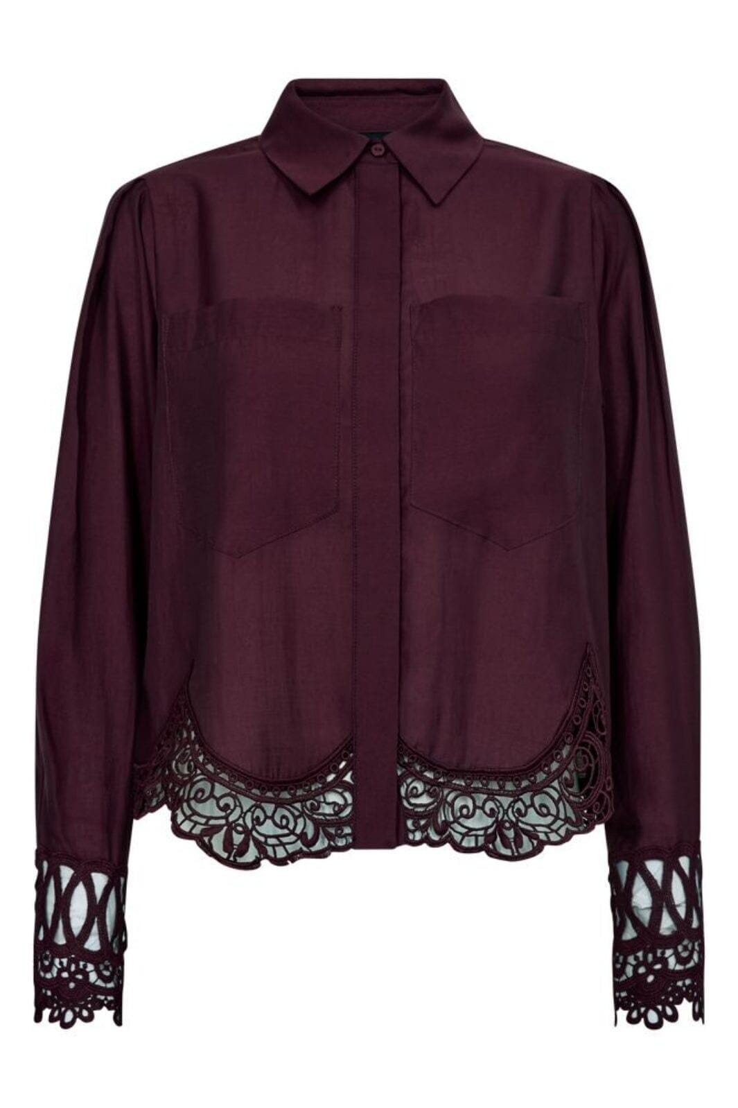 Copenhagen Muse - Cmmolly-shirt 206932 - 1368 Windsor Wine Skjorter 