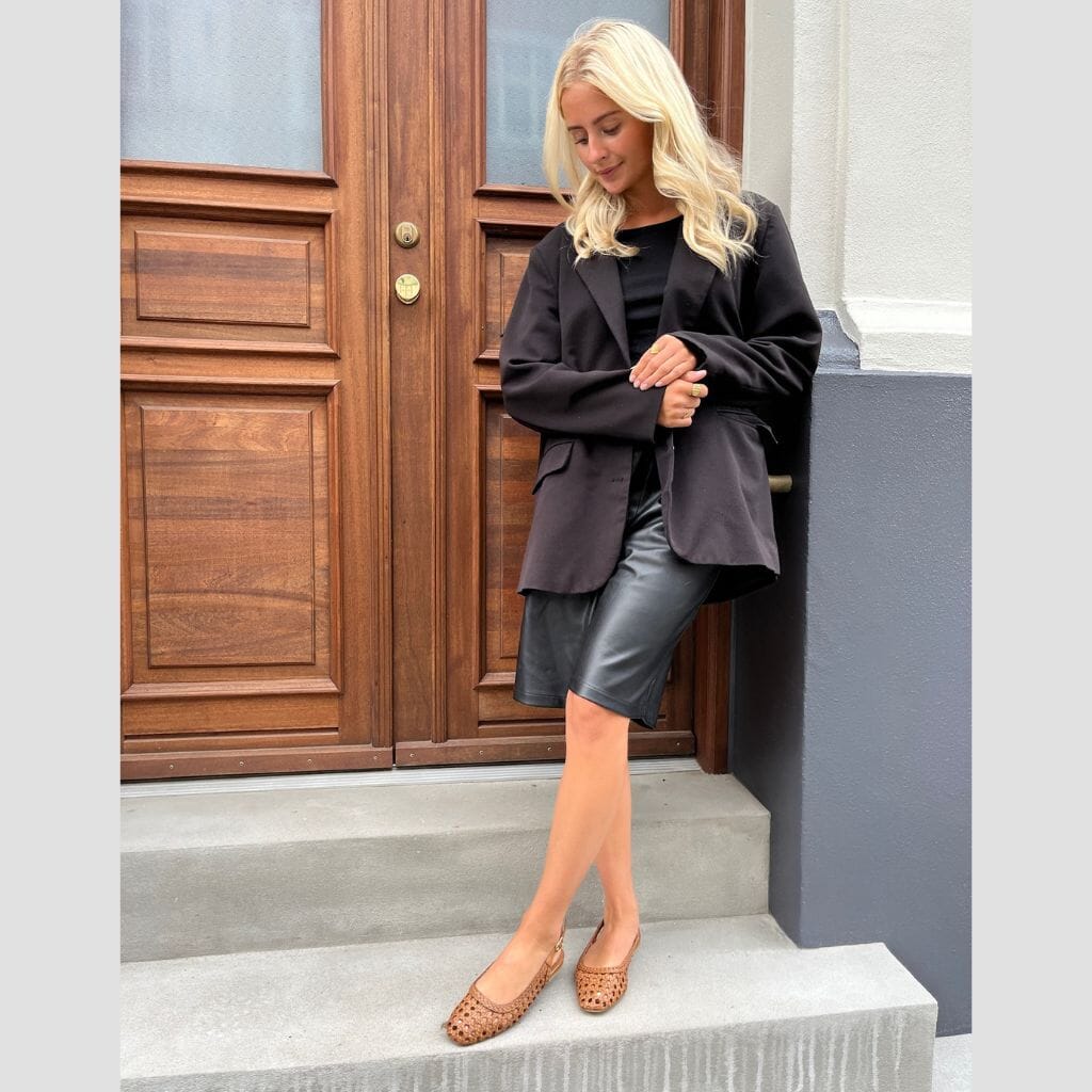 Copenhagen Shoes - As The Sea CS8977 - 0241 - Cognac Ballerinaer 