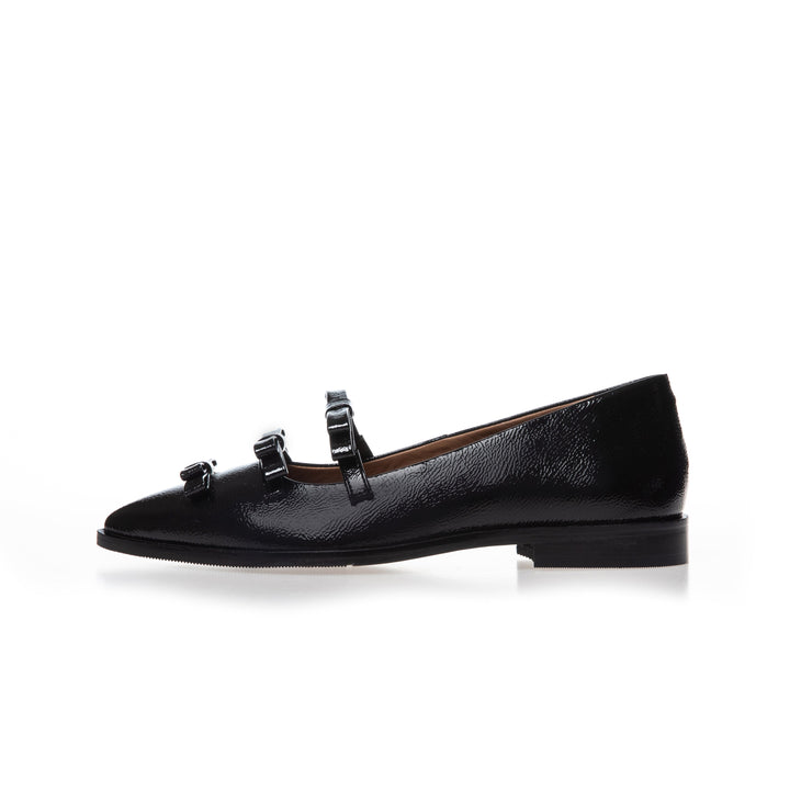 Copenhagen Shoes - Carring CS8913 - 0011 - Black Patent Ballerinaer 