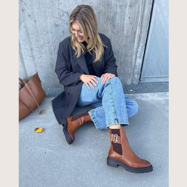 Copenhagen Shoes - Its Like Fall - 0241 Cognac Støvler 