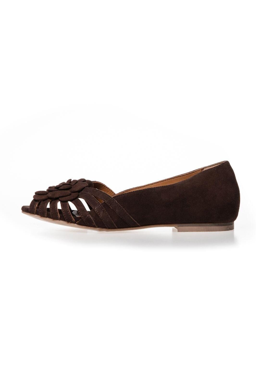 Copenhagen Shoes - La Femme CS8877 - 004 - Dark Brown Ballerinaer 