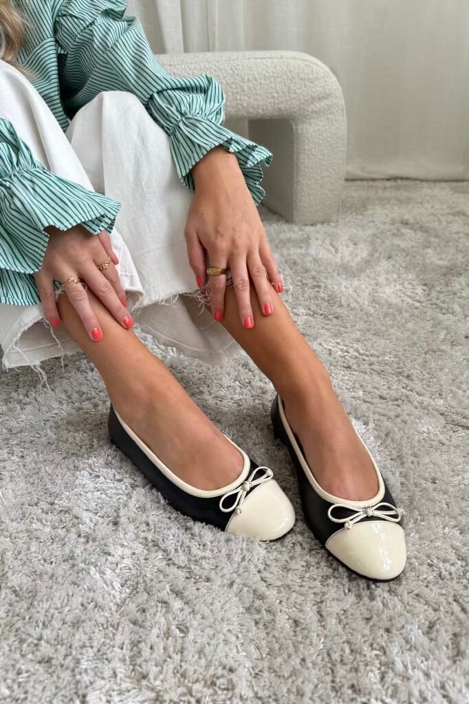 Copenhagen Shoes - My Own Ballerinas - 500 Black/Cream