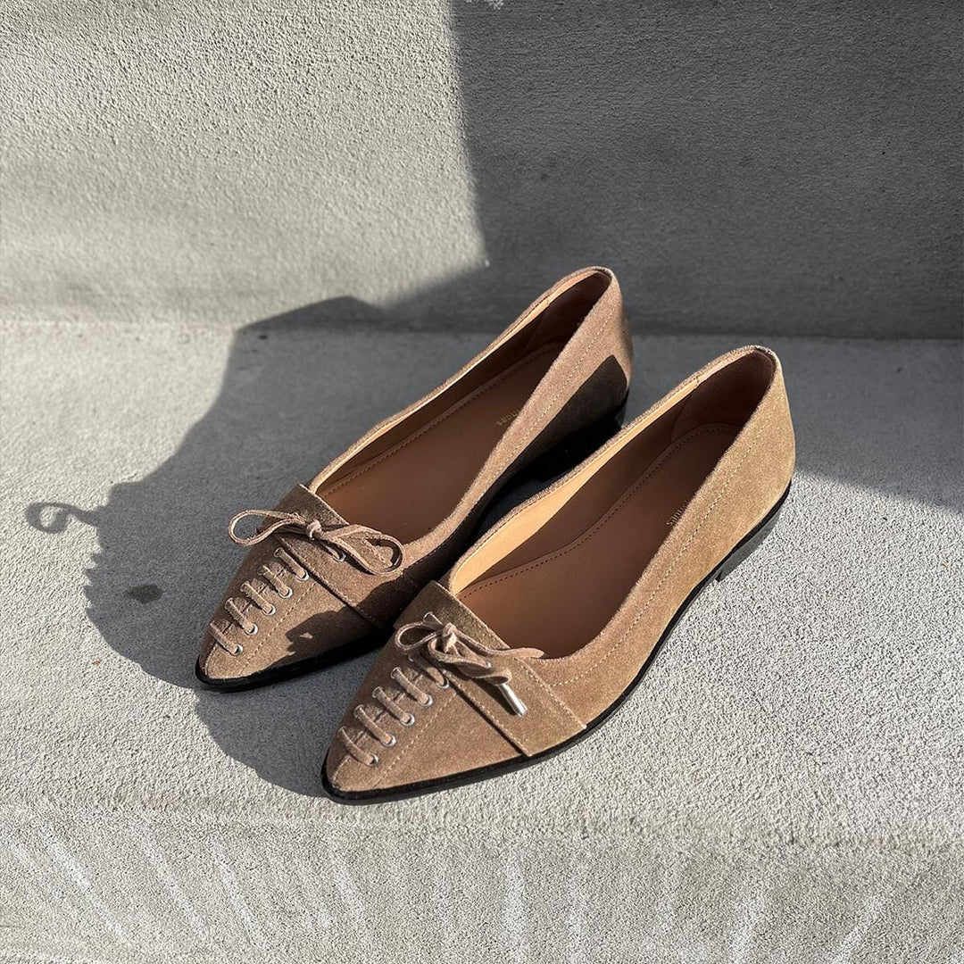 Copenhagen Shoes - My Paris CS8941 - 0245 - Faded Cognac Ballerinaer 