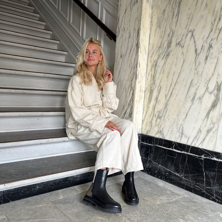 Copenhagen Shoes - New Chessny Combi - 001 Black Støvler 