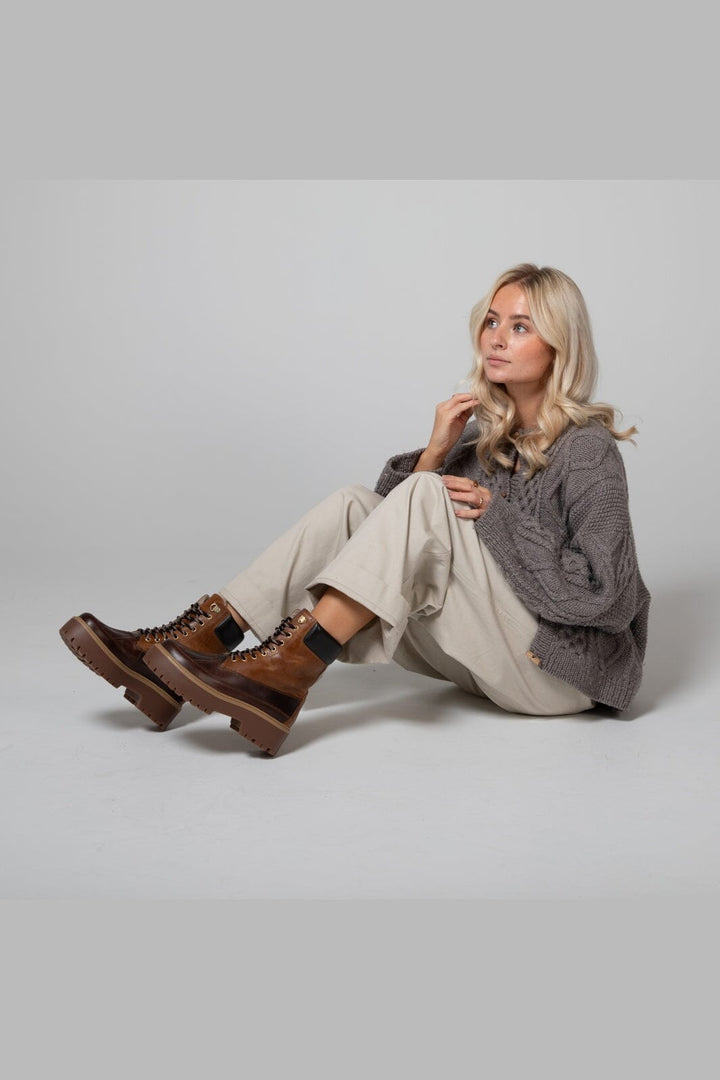 Copenhagen Shoes - Real Moments CS9143 - 907 - Brown/Cognac
