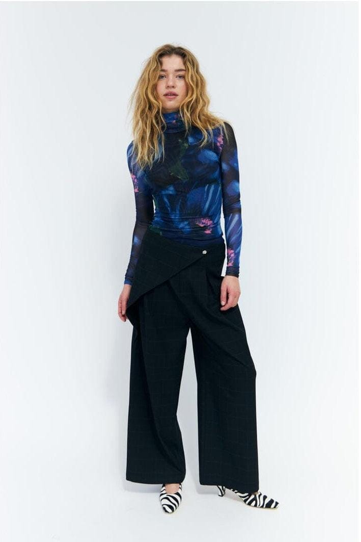 Cras - Aisha Pants C739 - Dark Grey Check