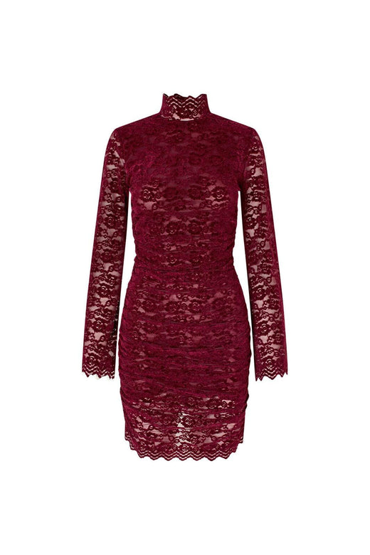 Cras - Brenda Dress C24410 - 4030 4030 Bordeaux