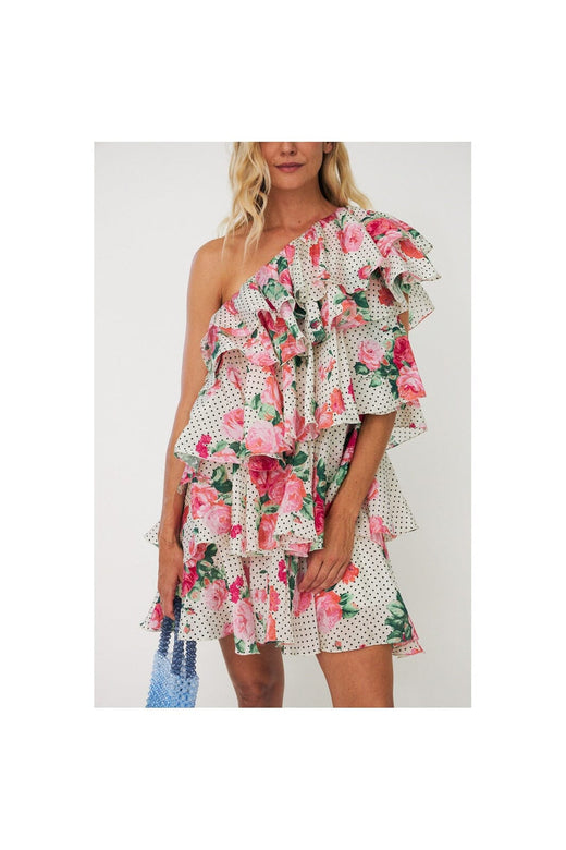 Cras - Lelo Dress C688 - Polka Rose