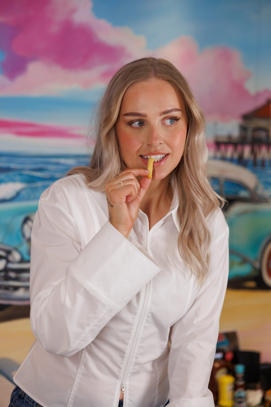 Cras x Molly&My By Sofie Martinussen - Mabel Shirt C732 - White Skjorter 