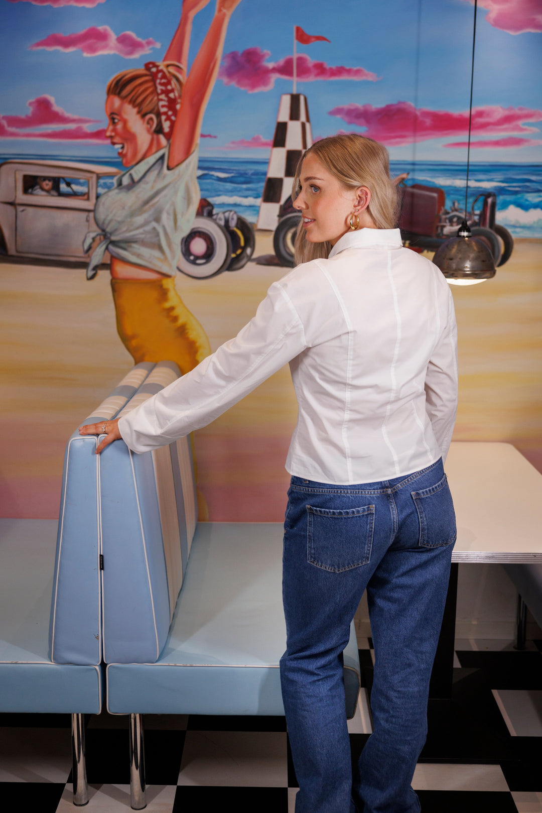 Cras x Molly&My By Sofie Martinussen - Mabel Shirt C732 - White Skjorter 