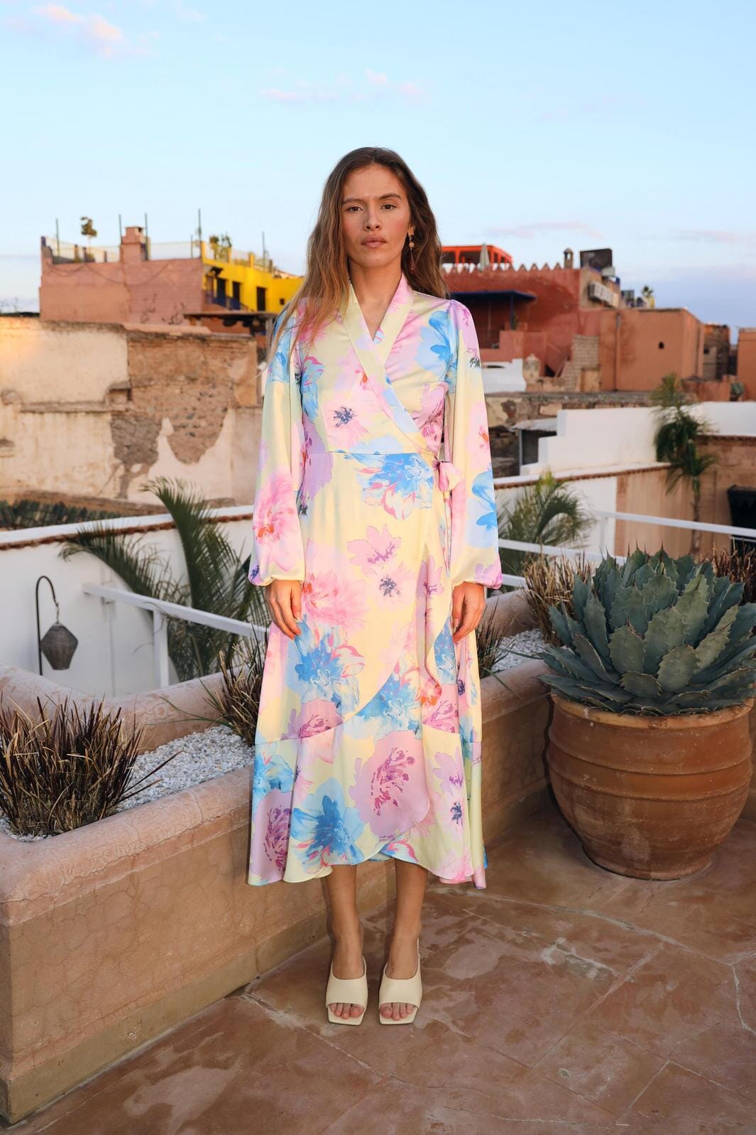 Cras x Molly&My - Lara Dress C489 - Pale Peony Yellow Kjoler 