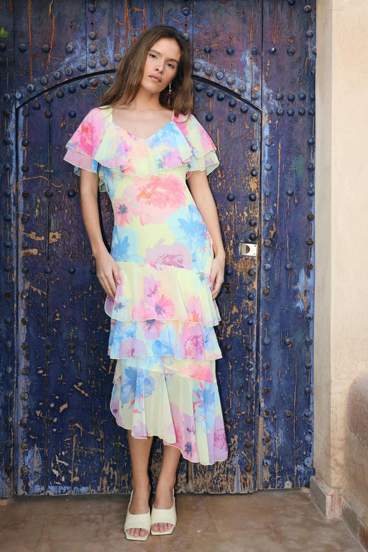 Cras x Molly&My - Marlow Dress C659 - Pale Peony Yellow Kjoler 