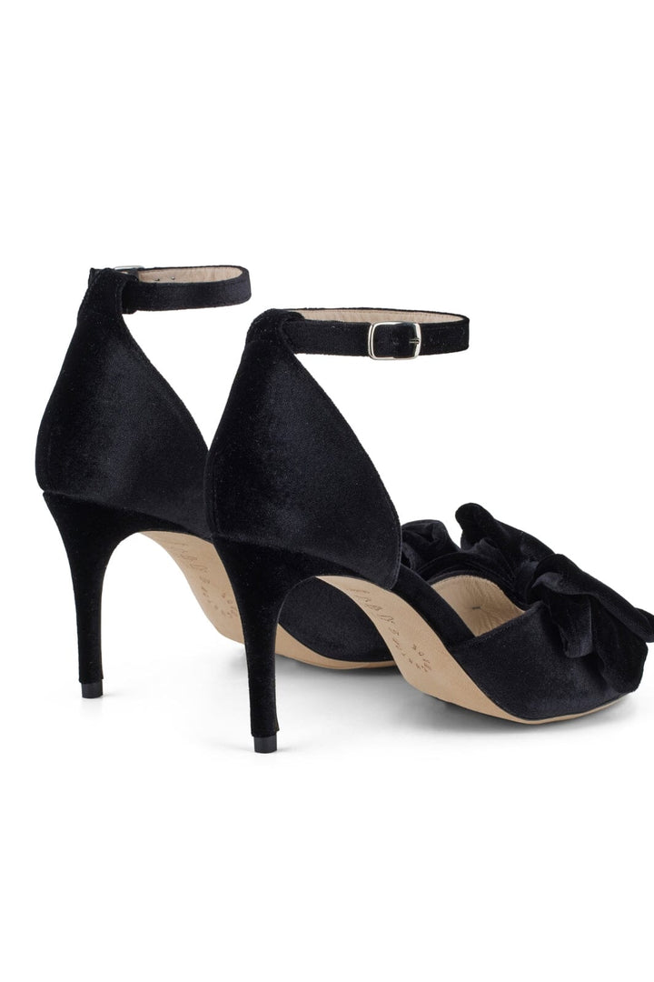 Custommade - Marita Velvet - 999 Anthracite Black