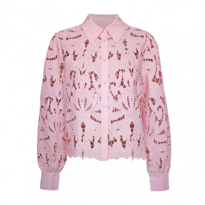 Dear Molly - Birthe Shirt - Pink Skjorter 