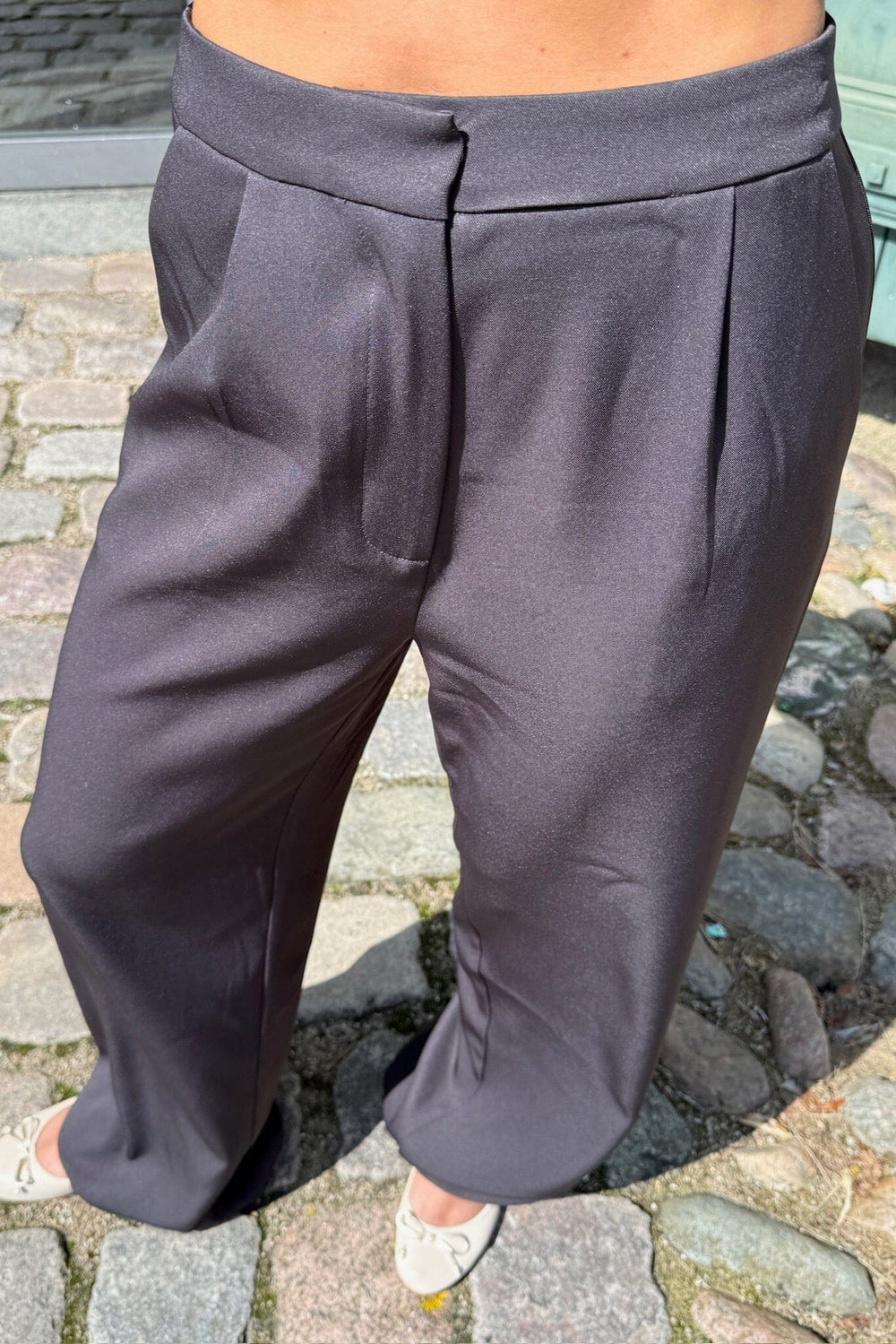 Dear Molly - Classic Pants 144829B - Black Bukser 