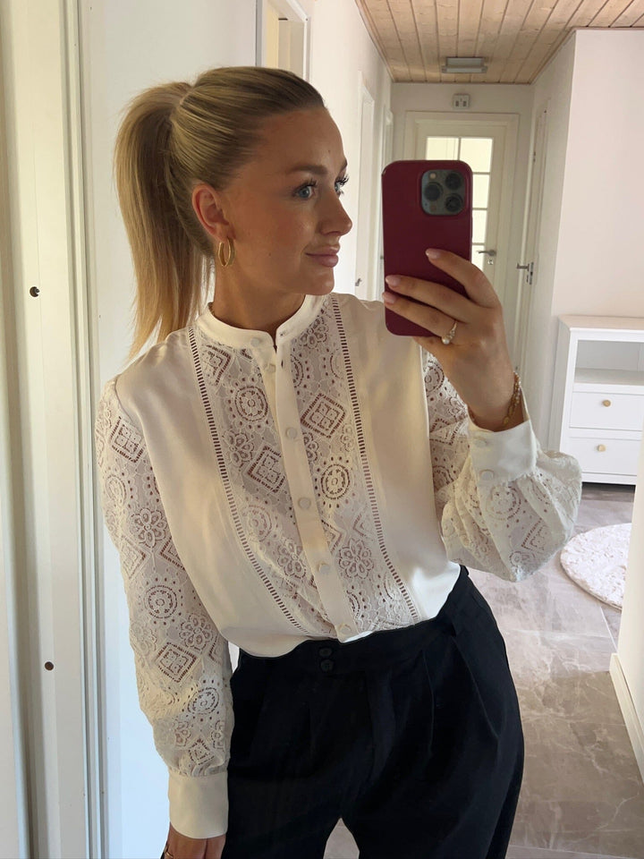 Dear Molly - Inge Shirt - Crème Skjorter 